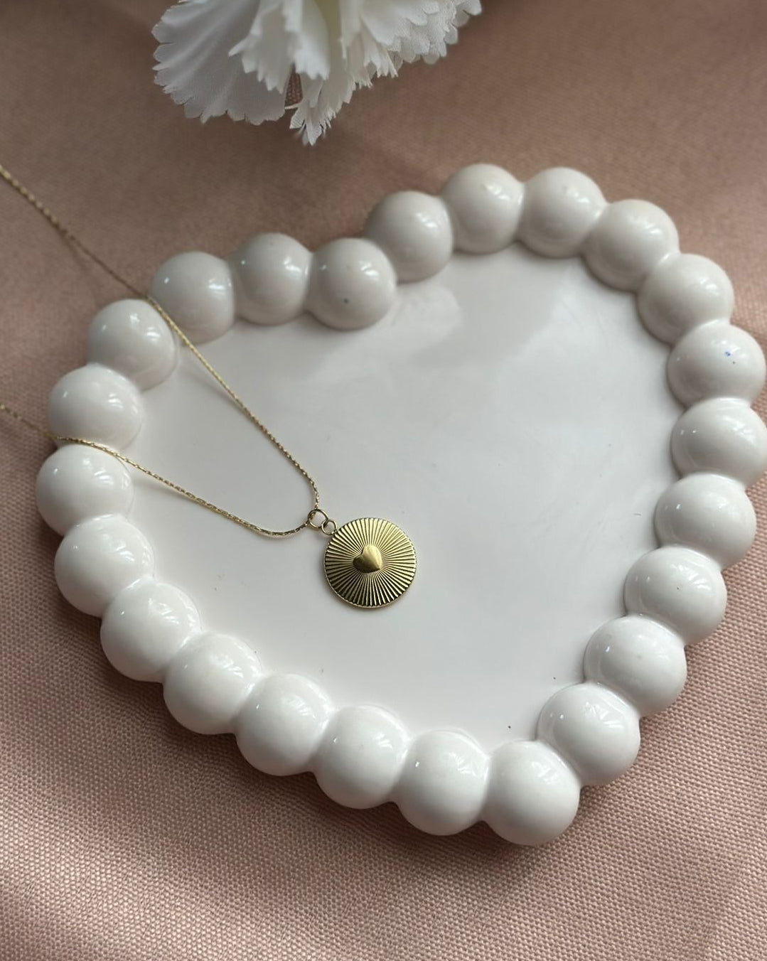 Heart in Circle Pendant 310005