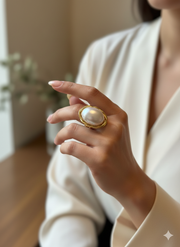Large Pearl Ring 510013