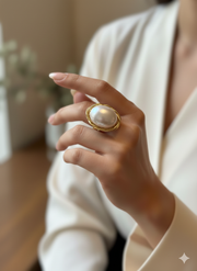 Large Pearl Ring 510013