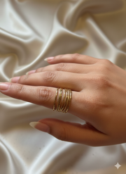 Multilayer Chunky Ring 510003