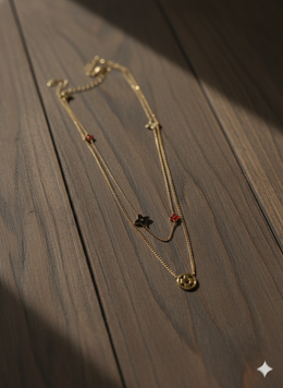 Quatrefoil Necklace 310035