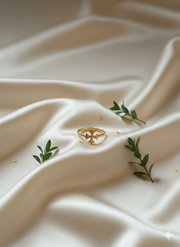 Cross Flower Ring 510009