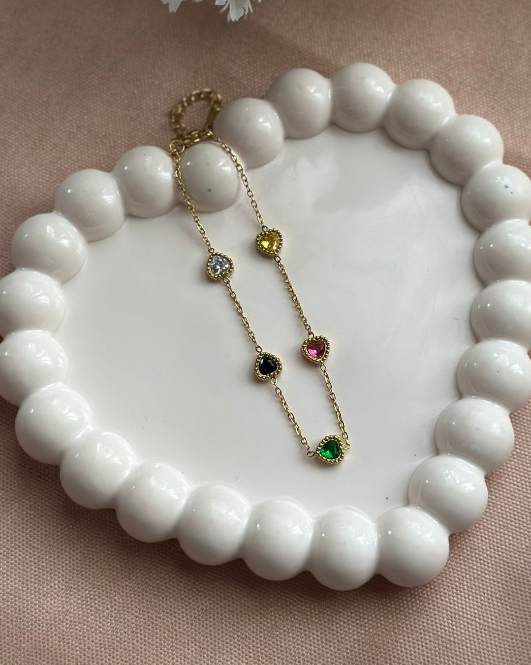 Stone Charm Bracelet 210004