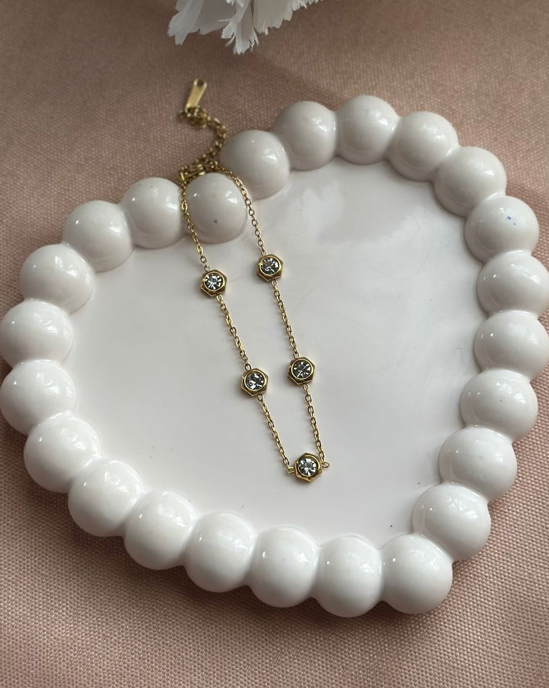 Stone Charm Bracelet 210004